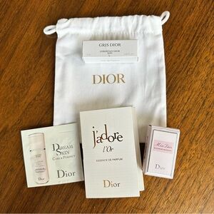 Dior Fragrance Sample Bundle – J’adore, Miss Dior, Gris Dior